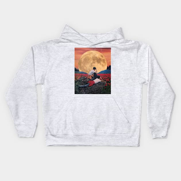 Adolescence Kids Hoodie by collagebymarianne (Marianne Strickler)